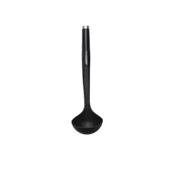 Muôi canh KitchenAid KCG006OHOBE màu đen - Dụng cụ nhà bếp nylon chống bám bẩn, chịu nhiệt đến 232°C, thiết kế tiện dụng