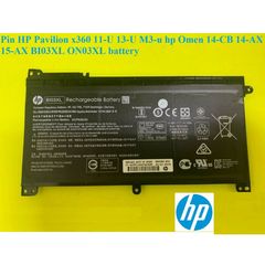 Pin Laptop HP Pavilion x360 11-U, 13-U, M3-u, Omen 14-CB, 14-AX, 15-AX - Hàng Zin 3 Cell, Bảo Hành 6 Tháng