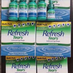 Nước Mắt Nhân Tạo Refresh Tears - Giảm Khô Mắt, Cấp Ẩm, Không Chất Bảo Quản, Dành Cho Mắt Nhạy Cảm, Mỹ
