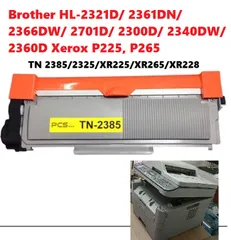 Hộp Mực Thay Thế TN 2385 cho Máy In Laser Brother HL-2300/2320/2340/2360/2380 & Xerox P225, P265 - Chất Lượng Cao, In Sắc Nét