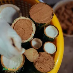 Muối Tre Sahu 1kg - 100% Muối Biển Tự Nhiên, Làm Theo Phương Pháp Truyền Thống, Không Hóa Chất, Gia Vị An Toàn Cho Bữa Ăn