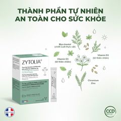Bột Uống Hỗ Trợ Đa Nang Buồng Trứng Zytolia 60 Gói - Thực Phẩm Y Tế Đặc Biệt cho Phụ Nữ PCOS, Cân Bằng Nội Tiết Tố