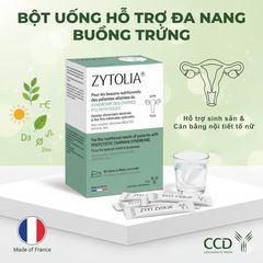 Bột Uống Hỗ Trợ Đa Nang Buồng Trứng Zytolia 60 Gói - Thực Phẩm Y Tế Đặc Biệt cho Phụ Nữ PCOS, Cân Bằng Nội Tiết Tố