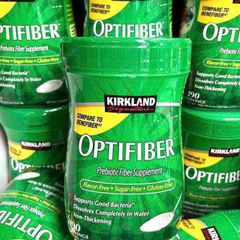 Bột Hòa Tan Chất xơ Optifiber Kirkland Mỹ 760g - Hỗ Trợ Tiêu Hóa, Chống Táo Bón, Thích Hợp Cho Người Lớn Và Trẻ Em