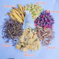 Thảo Dược Xông Mặt Thiên Nhiên - Giảm Mụn, Sáng Da, Mờ Thâm Nám - Combo 5, 10, 20 Gói Chăm Sóc Da Hàng Ngày