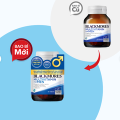 Viên Đa Vitamin Blackmores Dành Cho Nam Giới 50 Viên - Bổ Sung Vitamin & Khoáng Chất Hỗ Trợ Sức Khỏe Hàng Ngày