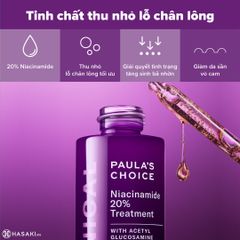 Tinh Chất Se Khít Lỗ Chân Lông To Clinical N 20ml - Paula's Choice, Cải Thiện Da Mịn Màng, Tươi Sáng - Dưỡng Ẩm Hiệu Quả
