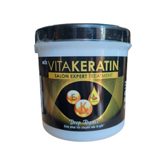 Kem ủ tóc VITAKERATIN 500ml - Phục hồi và nuôi dưỡng tóc hư tổn, giúp tóc mềm mượt và chắc khỏe tự nhiên.