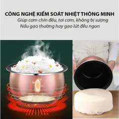 Nồi Cơm Điện Shrap 1L Với Thiết Kế Sang Trọng - Tiết Kiệm Điện, Nấu Cơm Ngon Cho Gia Đình 2-4 Người
