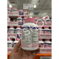 Viên Uống Đẹp Da Tóc Móng Nature's Bounty - 250 Viên Hỗ Trợ Sắc Đẹp, Giúp Tóc Mọc Nhanh, Da Mịn Màng, Mỹ Phẩm Chất Lượng Cao