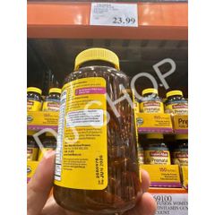 Bổ Sung Vitamin DHA Cho Bà Bầu Prenatal Nature Made Mỹ 150 Viên - Dinh Dưỡng Chất Lượng Từ Trái Cam DATE 2027