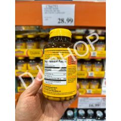 [DJ SHOP] Hộp Dựng Viên Nature Made Choline ExtraStrength Dosage 800mg 180 Viên Của Mỹ