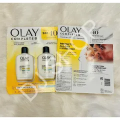 Set Kem Dưỡng Ẩm Chống Nắng Olay Complete+ với SPF 40 và Ceramides - Bảo Vệ Da Mặt 177ml x2, Dưỡng Ẩm và Chống Nắng Hàng Ngày