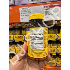 Viên Uống Bổ Sung CoQ10 Nature Made 400mg - Hỗ Trợ Tim Mạch Khỏe Mạnh - 90 Viên Mỹ