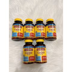 Viên Uống Bổ Sung CoQ10 Nature Made 400mg - Hỗ Trợ Tim Mạch Khỏe Mạnh - 90 Viên Mỹ