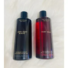 Xịt thơm Victoria’s Secret Very Sexy Night 250ml - Hương hoa lan, vani, quýt & quả mâm xôi quyến rũ, lưu hương lâu 8-10 tiếng