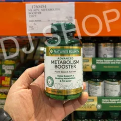 [DJ SHOP] Viên Uống Hỗ Trợ Giảm Cân Nature's Bounty Advanced Metabolism Booster Của Mỹ 120 Viên