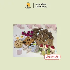 Bánh Tart Dâu Jellycat Amuseables Fleurette Tarte Aux Frases - Đồ Chơi Trẻ Em Đáng Yêu, Quà Tặng Chính Hãng, Không Có Hộp