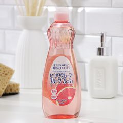 Nước Rửa Chén Trung Tính Rocket Soap 600g - Hương Bưởi Hồng, An Toàn Với Da Tay, Tiện Lợi Cho Bếp và Kính.