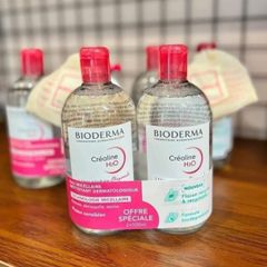 Nước Tẩy Trang Bioderma Sébium H2O 500ml - Cho Da Dầu Mụn, Sạch Sâu, Dịu Nhẹ, Không Cồn, Không Gây Kích Ứng