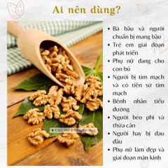 Hạt óc chó nguyên vỏ 500GR CAO Food nhập khẩu Mỹ - Hạt dinh dưỡng cao cấp, giàu protein và chất béo tốt cho sức khỏe