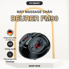 Máy Massage Chân BEURER FM90 - 3 Chế Độ Rung, Nhiệt, Khí Nén - Giảm Đau Nhức, Thư Giãn Cơ Bắp, Nội Địa Đức