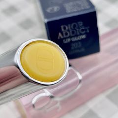 Son Dưỡng Dior Addict Lip Glow 203 Citrus Màu Vàng Chanh - Son Dưỡng Cao Cấp Giữ Ẩm, Tươi Tắn Cho Môi, Phong Cách Năng Động