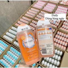 Dung Dịch Vệ Sinh Phụ Nữ Femfresh 250ml - Gel Dịu Nhẹ, Cân Bằng pH, Chính Hãng UK, Khử Mùi Tự Nhiên