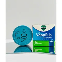 Sáp mỡ ấm ngực Vabo Rub giữ ấm, giảm ho, nghẹt mũi hũ 50g