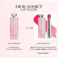 Son Dưỡng Dior Addict Lip Glow Balm 074 Jelly Màu Hồng 3.2g - Dưỡng Ẩm và Tươi Tắn cho Đôi Môi Nữ Tính Chính Hãng