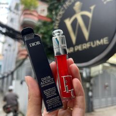Son Dưỡng Môi Dior Addict Lip Maximizer 015 Cherry Chính Hãng - 6ml, Dưỡng Ẩm, Tăng Độ Đầy Đặn Cho Môi, Màu Đỏ Tươi Sáng