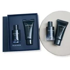 Set Nước Hoa Dior Sauvage EDP Mini Gentleman 10ml + Sữa Tắm 20ml Chính Hãng