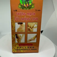 Thống Mạch Cốt Thống Linh - Viên Uống Hỗ Trợ Giảm Đau Nhức Xương Khớp & Tê Bì Chân Tay - 72 Viên Công Thức Tự Nhiên