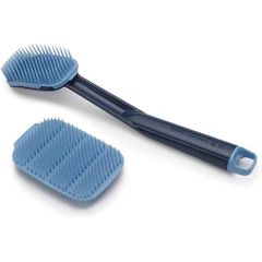 Bộ Bàn Chải Rửa Bát Đĩa Joseph Joseph CleanTech 85159 Xanh Dương - Lông Cứng Hiệu Quả, An Toàn Cho Dụng Cụ Nấu Ăn