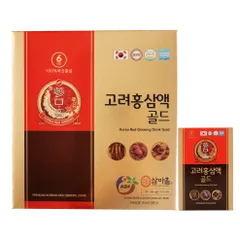 Nước Hồng Sâm Linh Chi KGA Hàn Quốc - Hộp 30 Gói Tiện Dụng Cho Sức Khỏe, Bổ Sung Năng Lượng Tự Nhiên