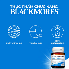 Viên Uống Blackmores Milk Thistle 42 Viên - Bổ Gan Hỗ Trợ Phục Hồi Tế Bào Gan - Sản Phẩm Chăm Sóc Sức Khỏe Từ Úc