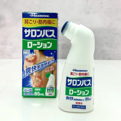 Dầu Xoa Bóp Xương Khớp Salonpas Hisamitsu Nhật Bản 85ml – Giảm Đau, Thư Giãn Cơ Bắp, Sản Phẩm Chăm Sóc Hàng Ngày