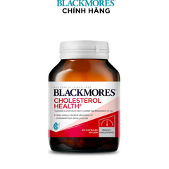 Viên uống Blackmores Cholesterol Health - 60 Viên Hỗ Trợ Kiểm Soát Cholesterol, Sức Khỏe Tim Mạch, Xuất Xứ Úc