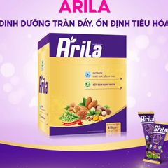 Bữa Ăn Thuần Chay Arila - Hỗ Trợ Dinh Dưỡng Tự Nhiên, Thay Thế Bữa Ăn, 15 Gói X 45G - Giải Pháp Tiêu Hoá Khỏe Mạnh
