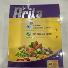Bữa Ăn Thuần Chay Arila - Hỗ Trợ Dinh Dưỡng Tự Nhiên, Thay Thế Bữa Ăn, 15 Gói X 45G - Giải Pháp Tiêu Hoá Khỏe Mạnh
