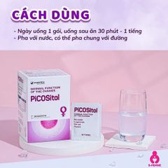 Bổ Trứng PICOSitol - Hỗ Trợ Cải Thiện Chất Lượng Trứng, Khả Năng Thụ Thai, Giảm Rối Loạn Kinh Nguyệt Cho Phụ Nữ PCOS, 30 Gói