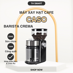 Máy Xay Hạt Cà Phê CASO Barista Crema 150W - Xay Nhanh, Mịn Đều, Giữ Hương Vị Cà Phê Nguyên Chất, Thiết Kế Sang Trọng, Dễ Sử Dụng