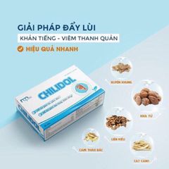 Xịt Họng Chilidol Plus 30ml - Giảm Ho, Đờm, Đau Họng, Khàn Tiếng - Sản Phẩm Cho Trẻ Em Từ 1 Tuổi Trở Lên