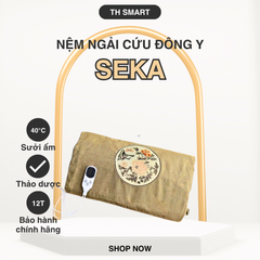 Nệm Ngải Cứu SEKA Điện Tử - Giúp Giảm Đau Nhức, Thư Giãn, Ngủ Ngon - Công Nghệ Hiện Đại - Bảo Hành 12 Tháng