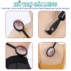 Cây đấm và gãi lưng cầm tay đa năng 2 mặt Nikio NK-08C - Giải pháp thư giãn hiệu quả cho mọi gia đình