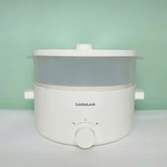 Nồi Điện Đa Năng LocknLock Bianco EJP134IVY - 5L, Chức Năng Đa Dạng, Bảo Hành 2 Năm, Dễ Dàng Vệ Sinh, Nấu Lẩu, Hấp, Xào