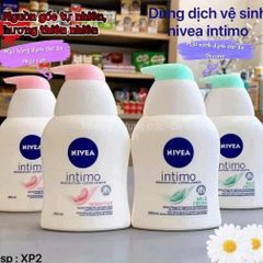 Dung Dịch Vệ Sinh Phụ Nữ Nivea Intimo 250ml - Dịu Nhẹ, Cân Bằng pH, Chăm Sóc Vùng Kín Hàng Ngày Cho Phụ Nữ An Toàn, Tự Tin