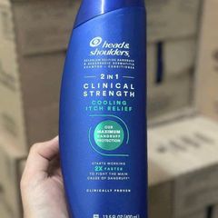 Dầu Gội Giảm Gàu Head & Shoulders Clinical Strength 400ml - Giải Pháp Hiệu Quả Cho Da Đầu Ngứa Và Gàu, Sản Phẩm Từ Mỹ