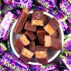 Socola Hạnh Nhân Đậu Phộng Kpokaht 500g - Món Ngon Béo Giòn Từ Nga, Hương Vị Thơm Ngon, Snack Vui Chơi, Quà Tặng Ý Nghĩa