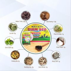 Viên Uống Mát Gan - Hỗ Trợ Giảm Cân, Tan Mỡ Bụng, Thanh Nhiệt Từ 10 Nguyên Liệu Đông Y - Giải Pháp Cho Vóc Dáng Thon Gọn